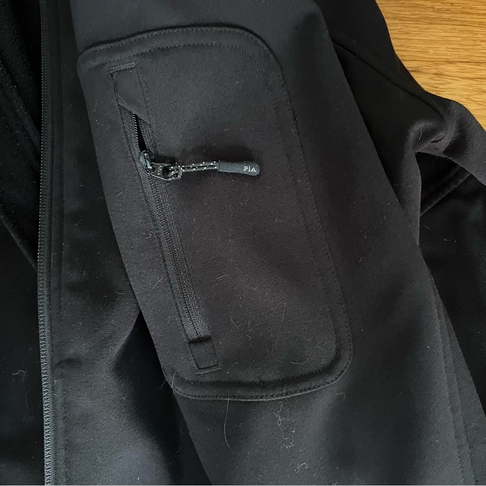 Port Authority Full Zip Soft Shell Jacket, Black,… - image 3